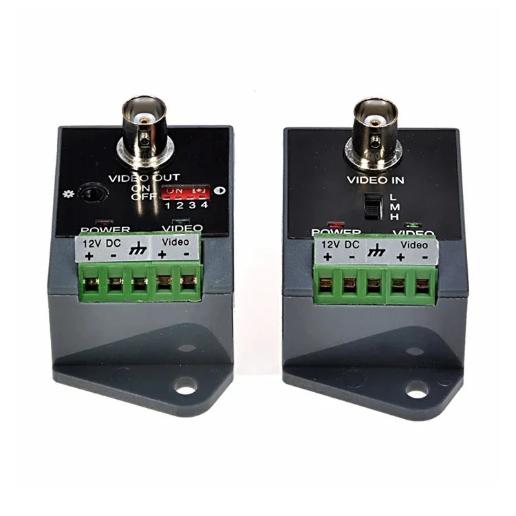 Émetteur et récepteur de balun vidéo à paire torsadée UTP CCTV active, 351TR