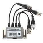 Balun vidéo 4 canaux (BNC) vers UTP (RJ45)