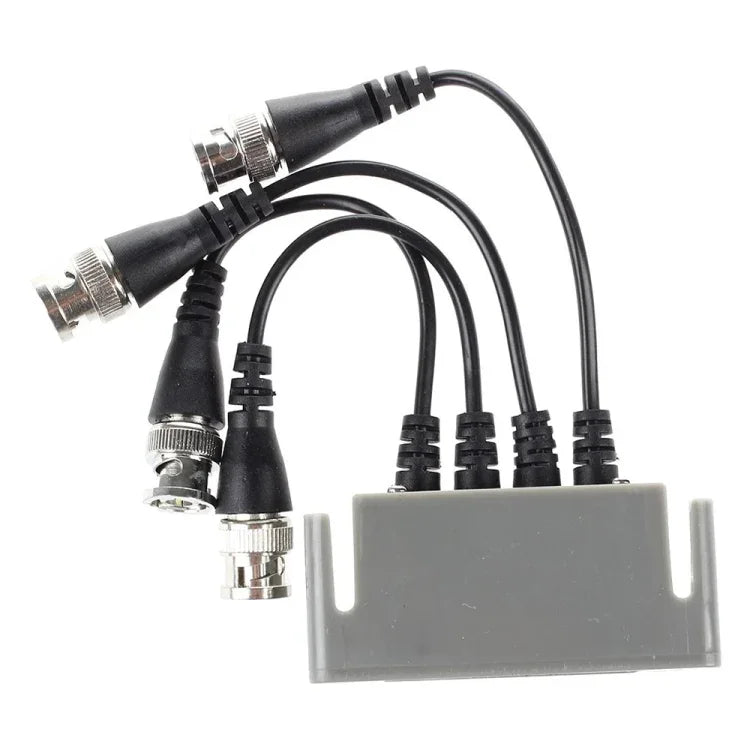 Balun vidéo 4 canaux (BNC) vers UTP (RJ45)