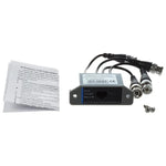Balun vidéo 4 canaux (BNC) vers UTP (RJ45)