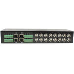 Émetteur-récepteur vidéo passif UTP 16 canaux, format rack, pour vidéosurveillance