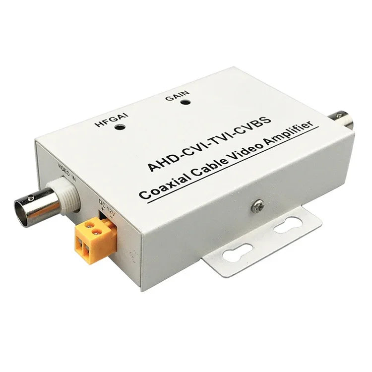 Amplificateur vidéo pour câble coaxial, Câble coaxial