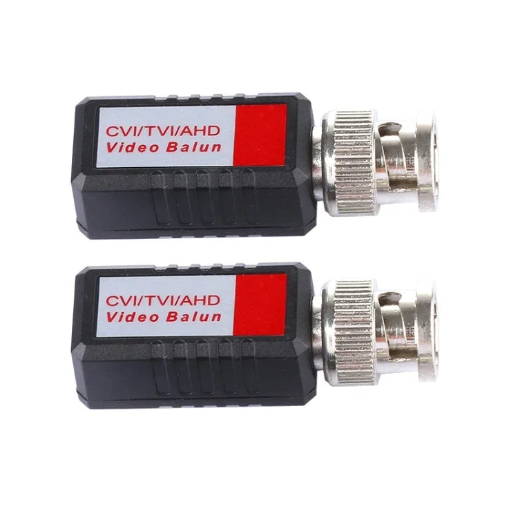 2 PCS HD 202E Version Améliorée Coaxial CVI/TVI/AHD 1 Voie Émetteur-Récepteur Passif Vidéo Balun, 202E
