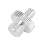 10 vis en acier inoxydable 1/4 à 3/8 pour têtes de trépied, 1/4 à 3/8