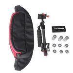 Stabilisateur professionnel à plaque réglable en fibre de carbone Letspro pour appareil photo / DV / reflex numérique / caméscope (SK-500)