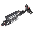 Stabilisateur professionnel à plaque réglable en fibre de carbone Letspro pour appareil photo / DV / reflex numérique / caméscope (SK-500)