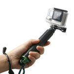 Perche télescopique monopode portable 49 cm avec vis pour GoPro, Insta360, DJI et autres caméras d'action, longueur max : 49 cm (rouge), longueur max : 49 cm (bleu), longueur max : 49 cm (doré), longueur max : 49 cm (vert)