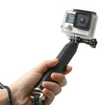 Perche télescopique monopode portable 49 cm avec vis pour GoPro, Insta360, DJI et autres caméras d'action, longueur max : 49 cm (rouge), longueur max : 49 cm (bleu), longueur max : 49 cm (doré), longueur max : 49 cm (vert)
