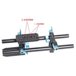 Tige de rail YEANGU YLG1005B 15 mm pour appareils photo reflex, YLG1005B