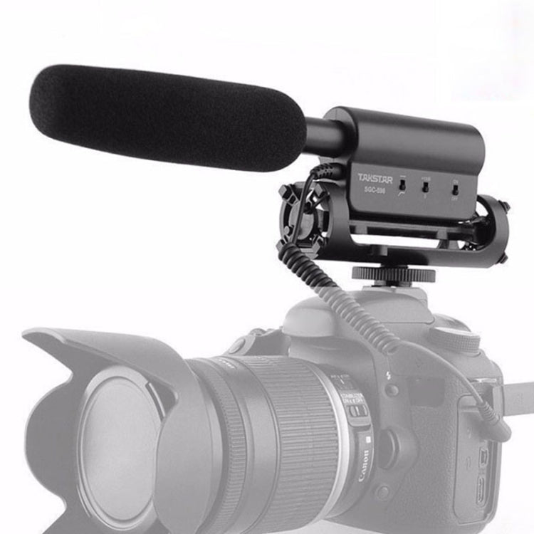 Microphones à Condensateur SGC-598 Microphones Professionnels pour Photographie et Interview dédiés aux Appareils DSLR & Caméscopes DV