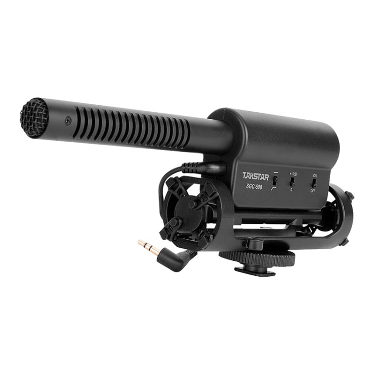 Microphones à Condensateur SGC-598 Microphones Professionnels pour Photographie et Interview dédiés aux Appareils DSLR & Caméscopes DV