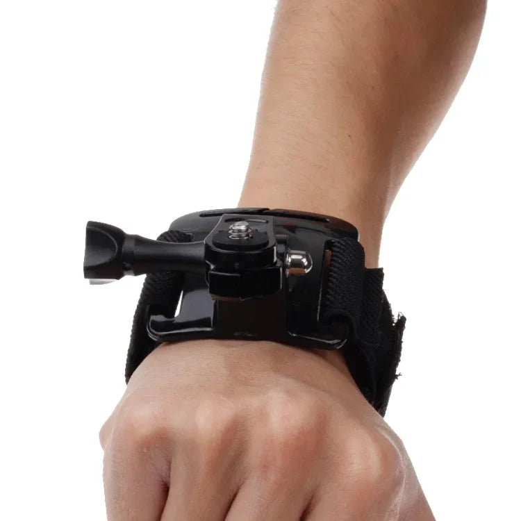 Bracelet de bras/dragonne GP110 + support de connexion pour GoPro, Insta360, DJI et autres caméras d'action, GP110