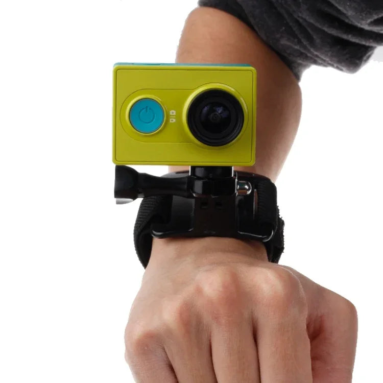 Bracelet de bras/dragonne GP110 + support de connexion pour GoPro, Insta360, DJI et autres caméras d'action, GP110