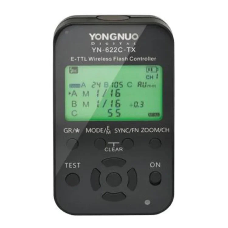 Émetteur de contrôleur de flash TTL sans fil YONGNUO YN-622C-TX pour Canon, YN-622C-TX