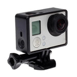 Boîtier de protection standard avec cadre de montage et accessoires de fixation assortis pour GoPro Hero4 / 3+ / 3