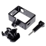 Boîtier de protection standard avec cadre de montage et accessoires de fixation assortis pour GoPro Hero4 / 3+ / 3