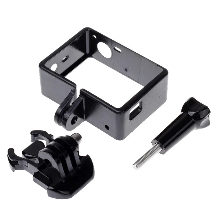 Boîtier de protection standard avec cadre de montage et accessoires de fixation assortis pour GoPro Hero4 / 3+ / 3