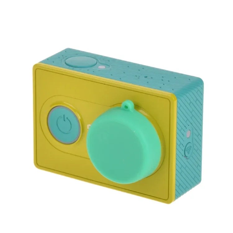 Cache d'objectif en silicone pour Xiaomi Yi / GoPro Hero4 / 3+ / 3, vert