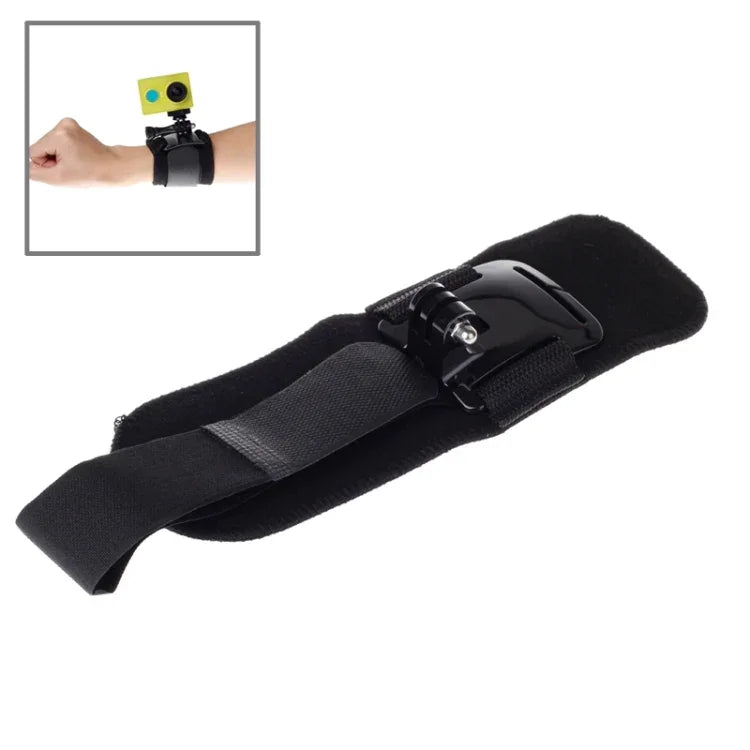 Bras de suspension/dragonne rotatif à 360° XM28 + support de connexion pour caméra sport Xiaomi Yi, XM28