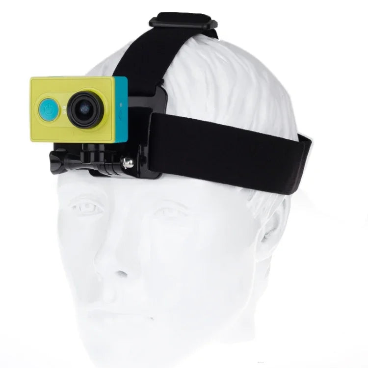 Sangle de tête réglable XM35 avec support de fixation pour caméra sport Xiaomi Yi, XM35
