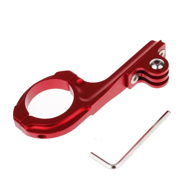 Support de guidon de vélo avec fixation pour caméra sport Xiaomi Yi (XM34), fixation (rouge)