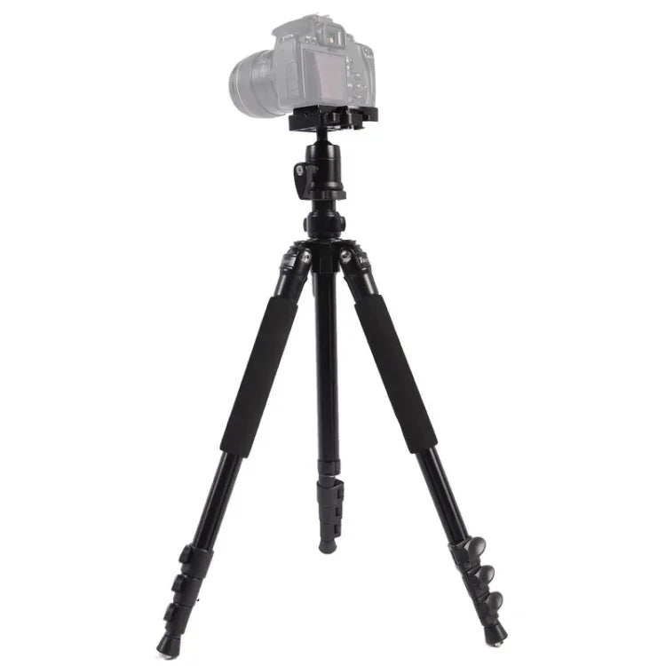 Trépied portable réglable en alliage d'aluminium Triopo C-158+KJ-1, C-158+KJ-1 (noir)