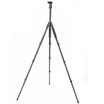 Trépied portable réglable en alliage d'aluminium Triopo C-158+KJ-1, C-158+KJ-1 (noir)