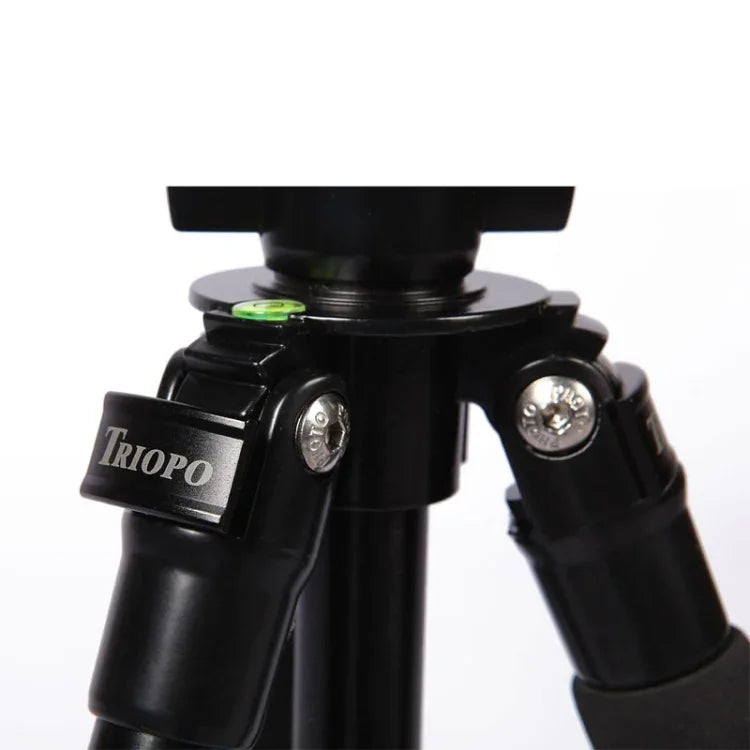 Trépied portable réglable en alliage d'aluminium Triopo C-158+KJ-1, C-158+KJ-1 (noir)