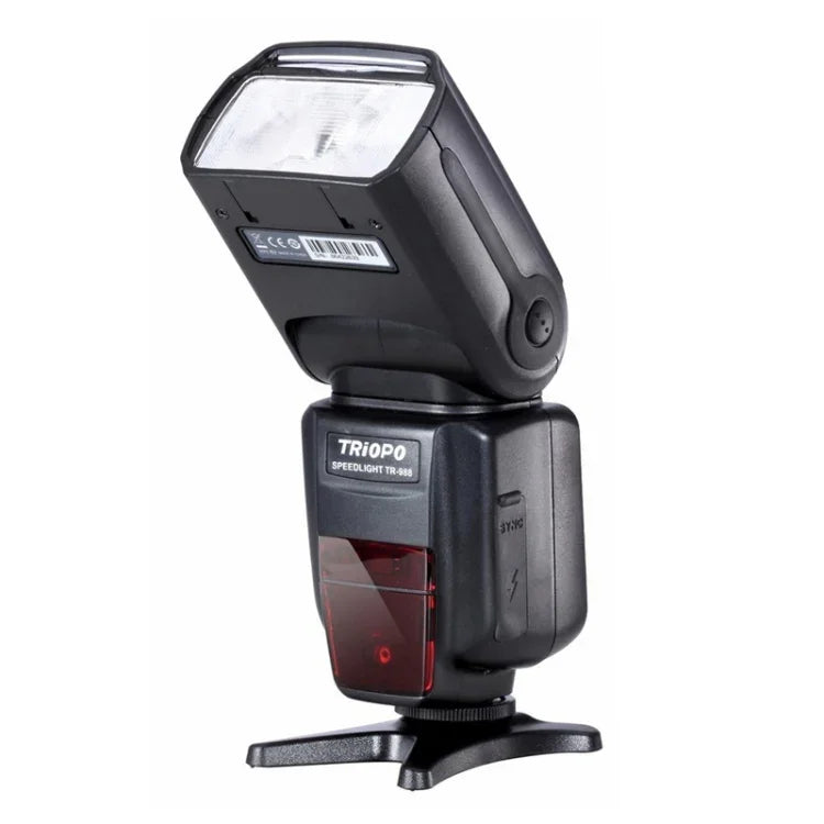 Flash universel Triopo TR-988 TTL haute vitesse pour appareils photo reflex numériques Canon et Nikon, TR-988