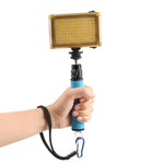Support de lampe flash LED en mousse pour monopode Steadicam portable avec stabilisateur pour appareil photo reflex, monopode portable (rouge), monopode portable (bleu), monopode portable (vert), monopode portable (orange)