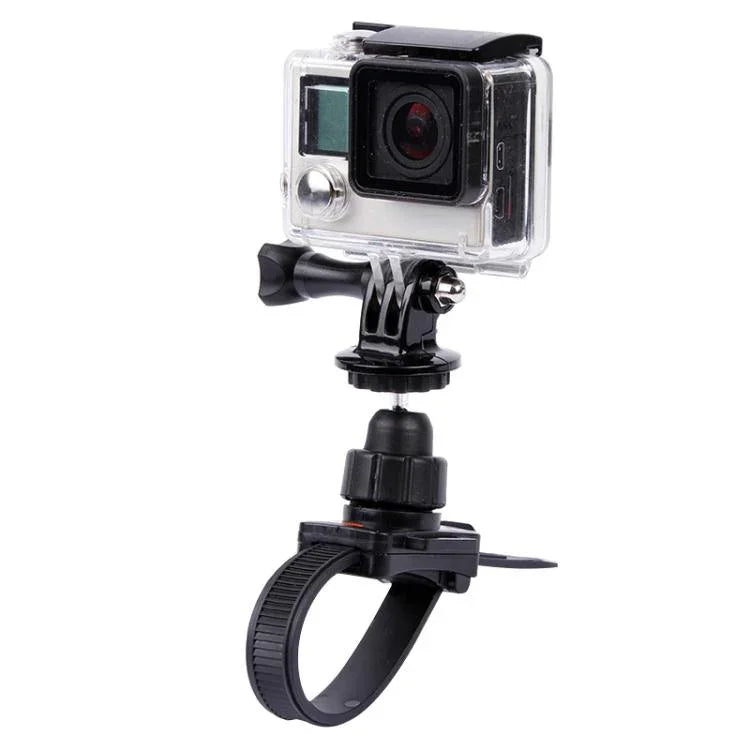 Support trépied pour caméra avec sangle de tête / fixation casque pour GoPro HERO4 / 3+ / 2 &amp; 1, Xiaomi YI, SJCAM SJ4000 / SJ5000 / SJ6000 / SJ7000 / Kjstar Sport Camera, support trépied pour caméra