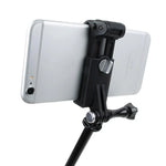 Kit de fixation pour téléphone portable HR335, compatible avec les téléphones de 51 à 84 mm de largeur et les caméras GoPro.