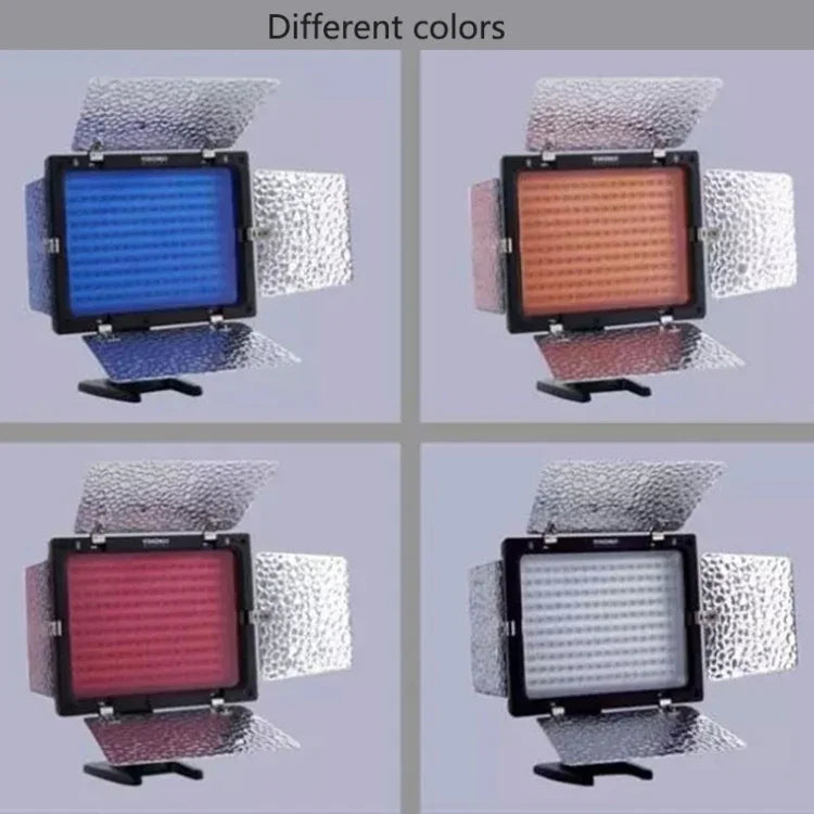 Lampe vidéo LED YONGNUO YN-160 II avec télécommande de luminosité pour appareils photo reflex numériques Canon et Nikon, YN-160 II