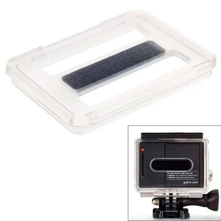 Boîtier rigide avec porte arrière ouverte pour GoPro Hero 4 / 3+, couvercle de boîtier