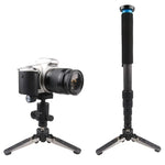 Base de trépied universel 1/4" pour appareil photo et caméscope, noire