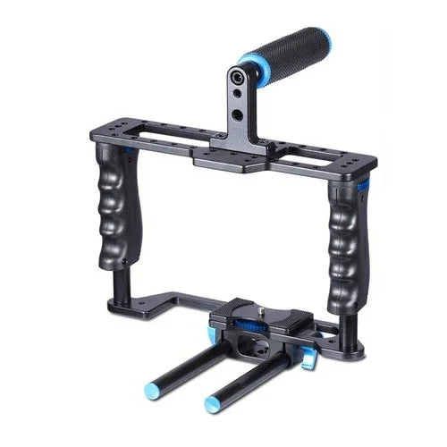 YELANGU YLG0107E-A Kit de protection avec poignée et stabilisateur pour appareil photo reflex numérique