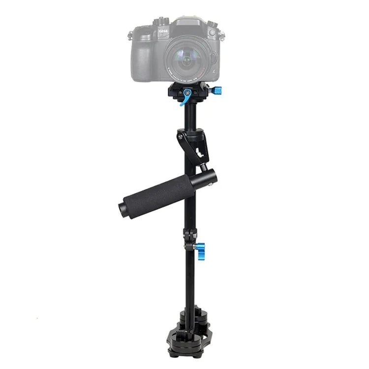 Stabilisateur portatif YELANGU S40L 40 cm en alliage d'aluminium pour appareils photo reflex numériques et caméscopes