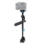 Stabilisateur portatif YELANGU S40L 40 cm en alliage d'aluminium pour appareils photo reflex numériques et caméscopes