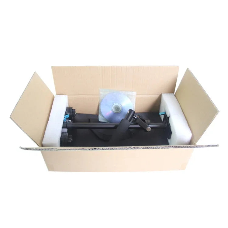 Stabilisateur portatif YELANGU S40L 40 cm en alliage d'aluminium pour appareils photo reflex numériques et caméscopes