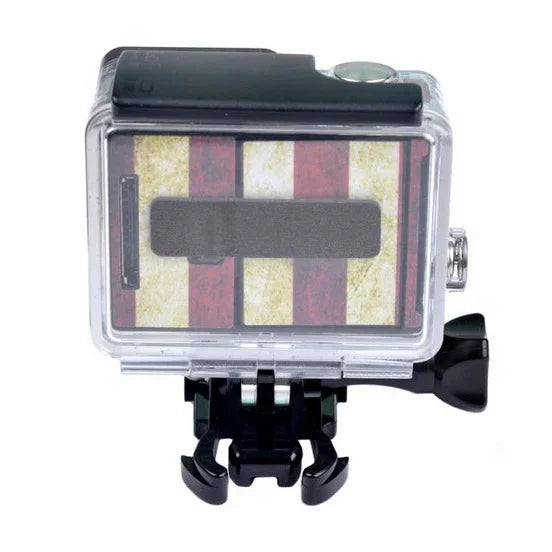 Autocollant de Boîtier pour GoPro HERO3+ /3, Drapeau des États-Unis, Drapeau de l'Australie, Drapeau du Brésil
