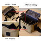 Sac photo universel, dimensions intérieures : environ 200 mm x 115 mm x 100 mm