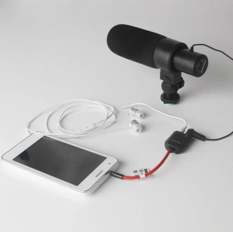 Câble répartiteur audio Aputure 3,5 mm mâle vers 2 femelles pour casque/micro, 3,5 mm mâle vers 2 femelles