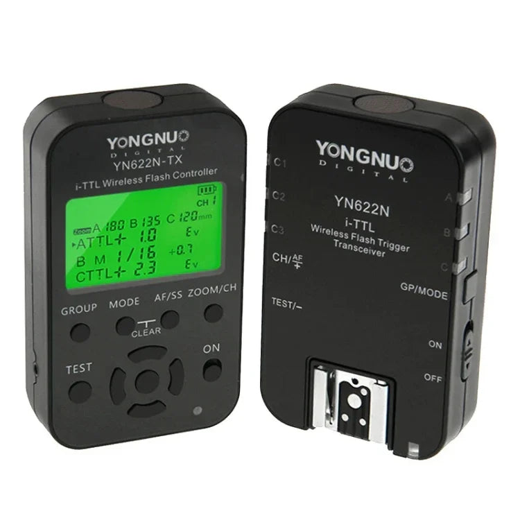 Kit de déclenchement de flash sans fil i-TTL YONGNUO YN622N-KIT + émetteur-récepteur pour appareils photo Nikon