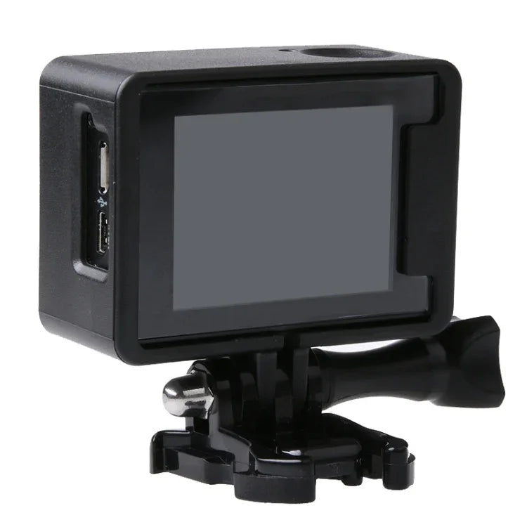 Coque de protection standard pour montage sur cadre avec boucle de fixation de base et boulon long pour SJCAM SJ7000, SJ7000