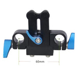 Tige de rail YEANGU YLG1005H 15 mm pour appareils photo reflex, YLG1005H