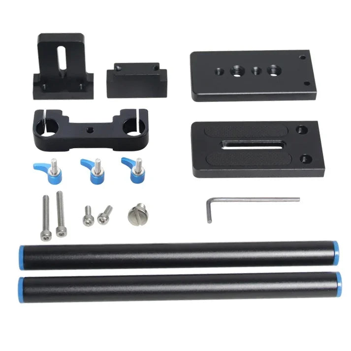 Tige de rail YEANGU YLG1005H 15 mm pour appareils photo reflex, YLG1005H