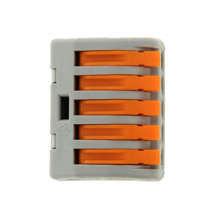 10 connecteurs universels compacts à pince à pousser sans soudure 5 broches, 5 broches