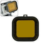 Filtre de plongée à clipser Polar Pro Aqua Cube pour boîtier GoPro HERO4 /3+, gris, jaune
