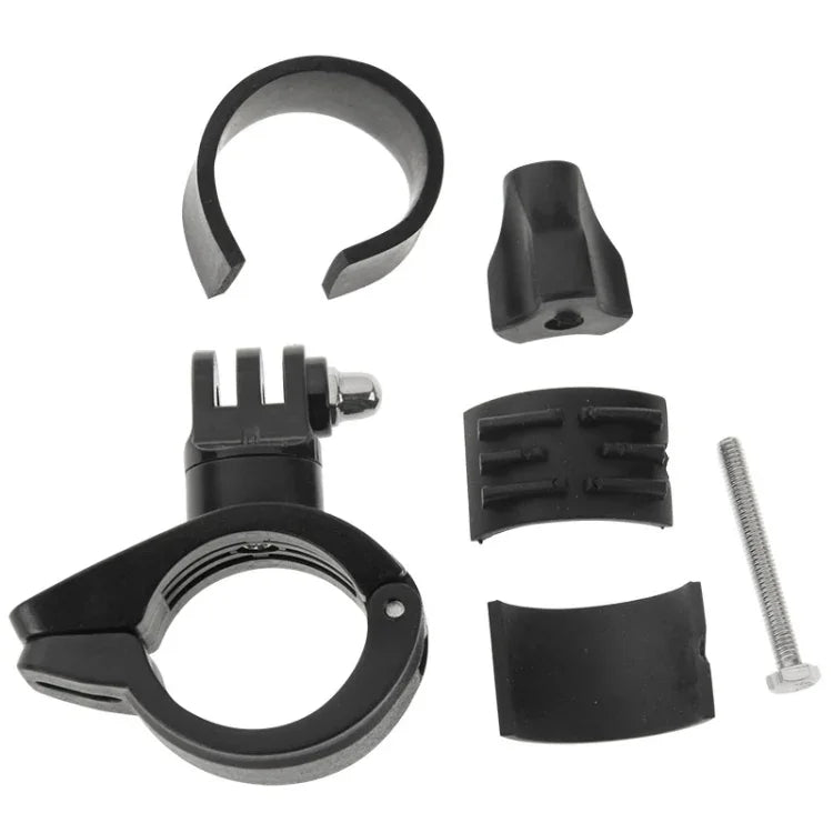 Support de guidon de support de moto de vélo pour GoPro Hero4 / 3+ / 3/2/1 / SJCAM SJ4000 / SJ 5000 / SJ6000, support de guidon