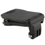 Pince de fixation rotative à 360 degrés Rec-Mounts pour GoPro, Insta360, DJI et autres caméras d'action, clip Rec-Mounts (Noir)